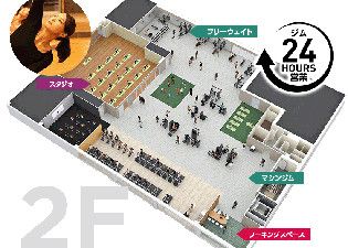 仕事前の朝活も、ちょっと遅めの会社帰りも24時間、ジブン自在。広い!充実!便利!色々選べて楽しめる!