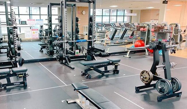 地域最大級フリーウエイトエリア完備！