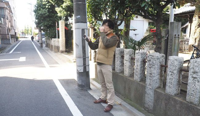 まずは通常の冬装備で30分間待ち合わせをします。