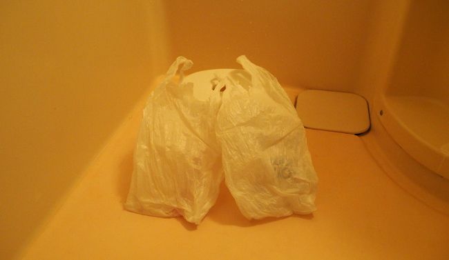 ビニール袋です
