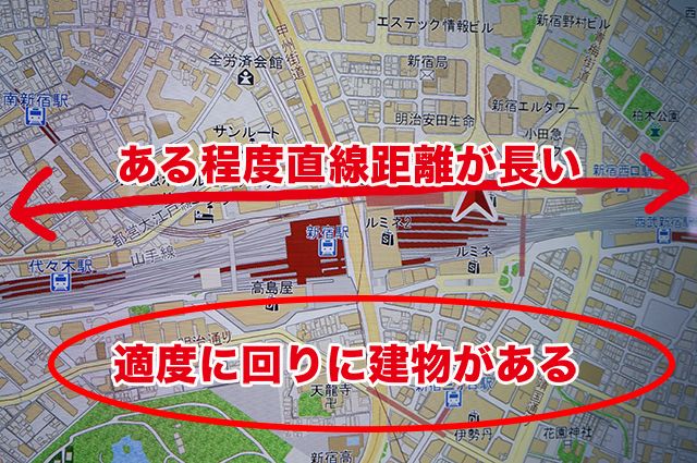 新宿駅も筋肉駅です