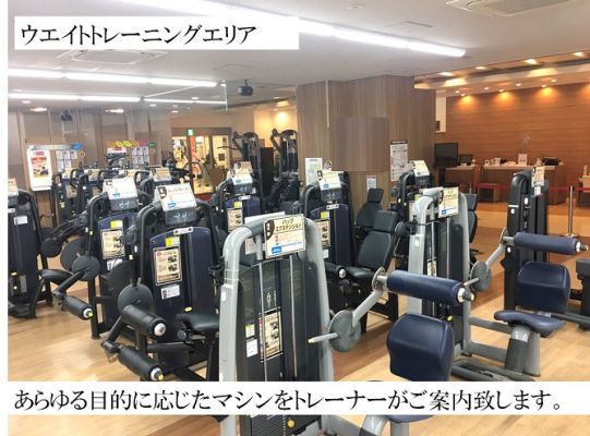 筋力UPで引き締め効果大!!ウェイトマシン