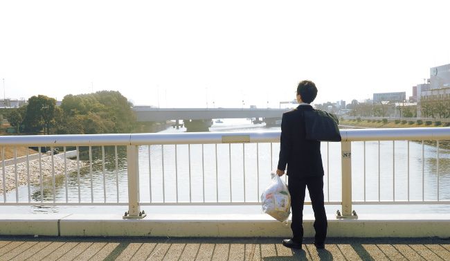 ごみがなければいい写真だったのに…