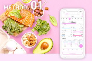 女性の身体に合わせて開発された食事管理方法　グリコンダイエット