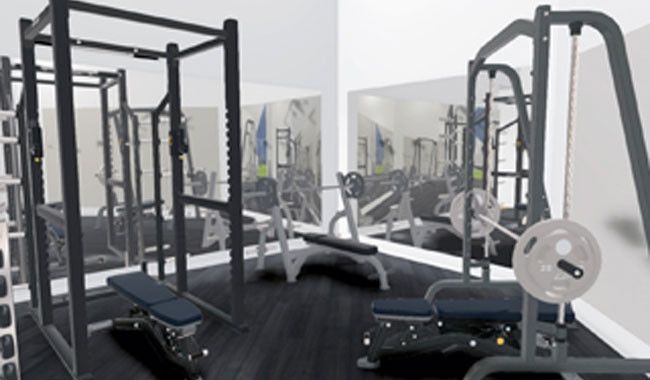 フリーウェイトスペース