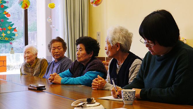 自然のものを使って生活してきた