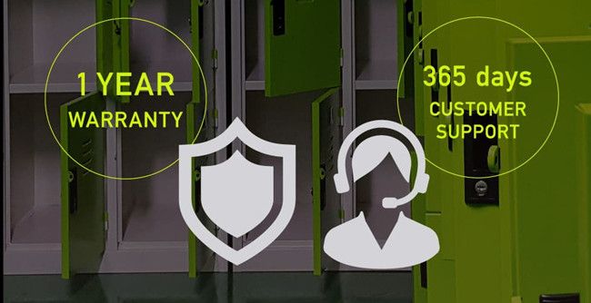 1年間の保証&カスタマーサポート