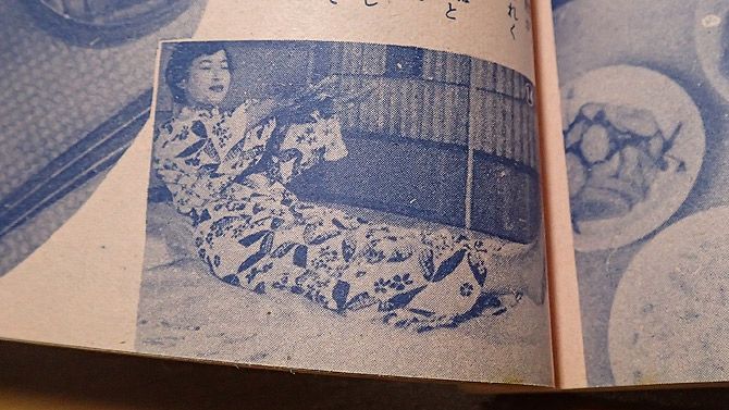 食後は美容体操をするらしい！