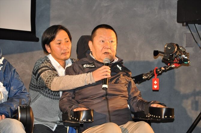 大濱眞さん（日本せきずい基金理事長）