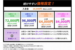 続けやすい価格設定