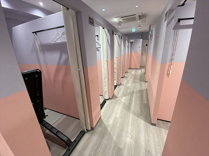 BODY ARCHI（ボディアーキ） 品川港南口店::品川港南口店には全12室の個室を用意。