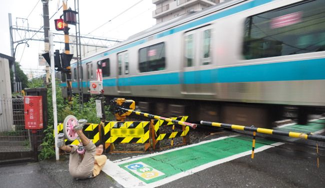 背中冷たいけど、できます！