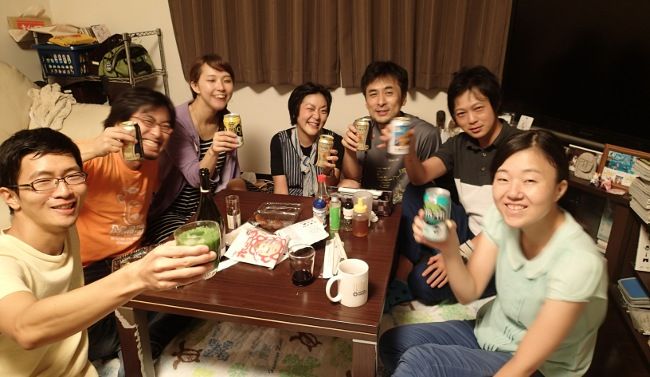渾身の乾杯！

