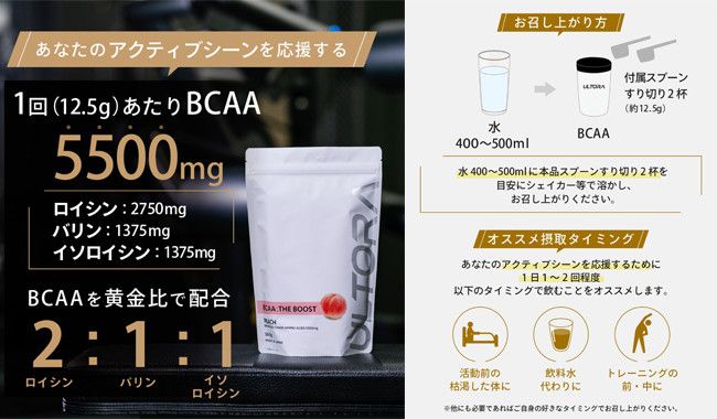 BCAAの効果・飲むメリットとは？