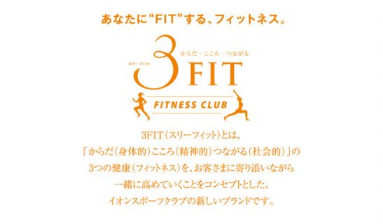 イオンスポーツクラブ3FIT マリンピア店のメイン画像