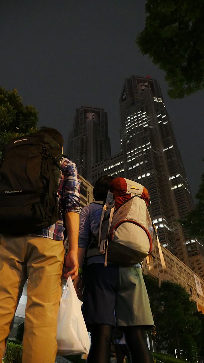 ここを登ります