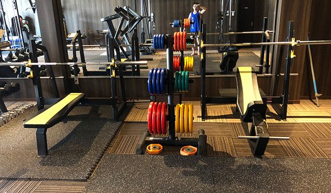 フリーウェイトエリア