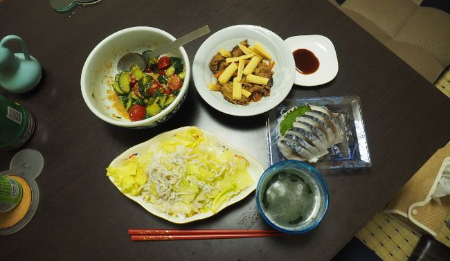 こちらはある日の夕食です。