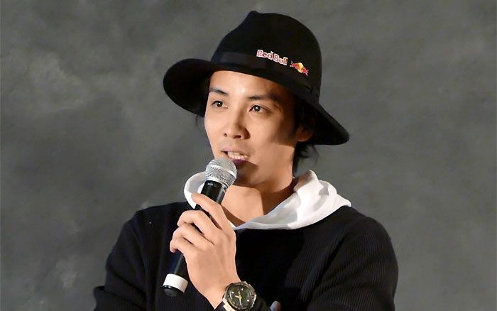 会場にはレッドブル・アスリートのメンバーも同席。代表として内野洋平さん（BMX フラットランド）がコメントを述べた。