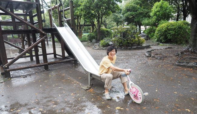 ２回転半くらいできた！