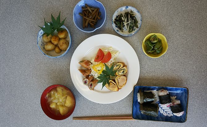 そんな愛情いっぱいの廣子さんの健康定食がこちらです