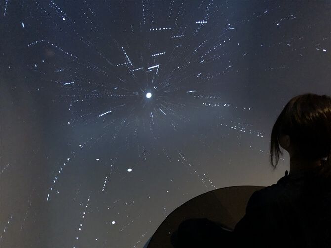 SIXPAD STATION 代官山（シックスパッドステーション）::室内は、全方位のプロジェクションマッピングに包まれた空間。