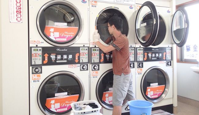 「乾燥機のなか、妙なにおいがするな…」って思ったら自分が汗臭いだけでした。

