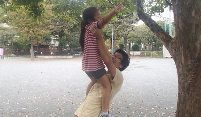 「いいなー！私もやってよー！」
「え…も、もちろん！」（20kg）

