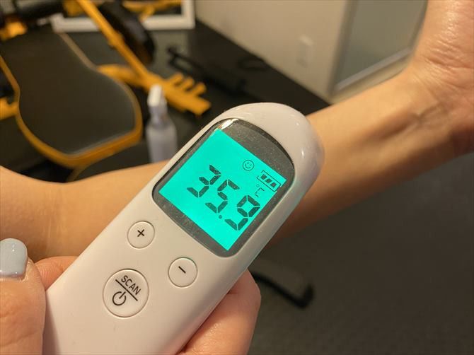 OUT LINE(アウトライン)　横浜4号店【女性専用】::毎回、入室時に検温を実施。