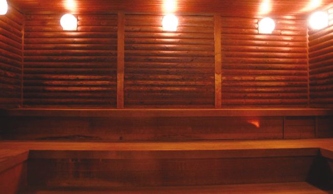 2種類のサウナを完備