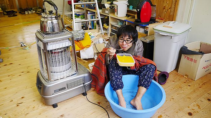 そのあとに寒天！