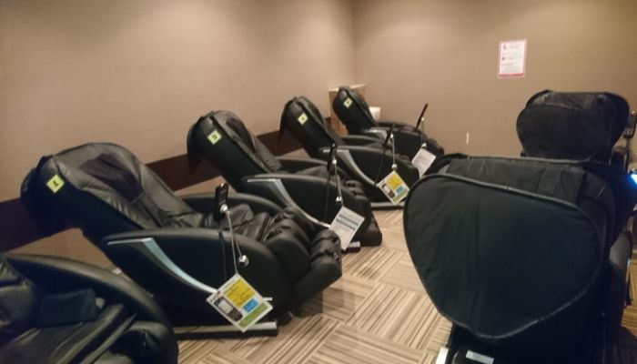 マッサージルーム『運動の合間にリラックスを・・・』