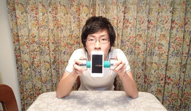 エクササイズアイテムとして、携帯電話が生まれ変わりました。

