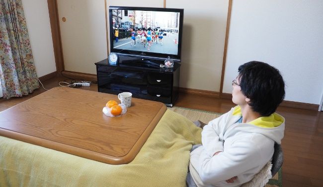 こたつでぬくりながら走るねぇ…

