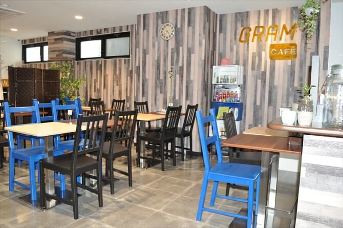 GRAM GYM::スタッフの対応も暖かく、店内はアットホームな雰囲気に包まれています。