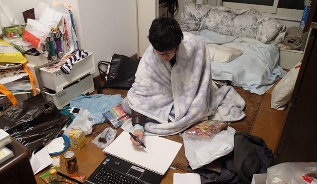 この段階ですごろくの良し悪しが決まる…掃除なんて後回しです。

