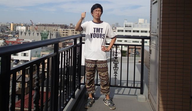 今回の装備はこれです。基本的には家の鍵さえあればOKです。
顔が寝起きですが、寝起きでもさっとできる手軽さなのです。

