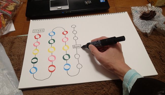 まんべんなく筋トレを配置して…

