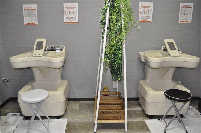 【非公開　2024/12/6】アルペンクイックフィットネスままともプラザ町田::心地よくリラックスできる環境で受けられる「ゲルマニウム温浴」。