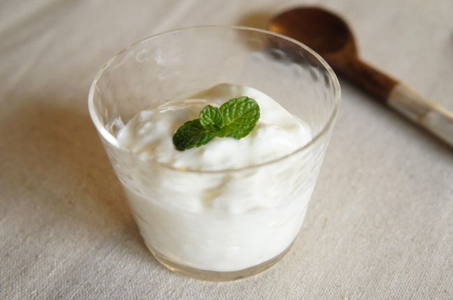 ヨーグルトは毎朝食べています