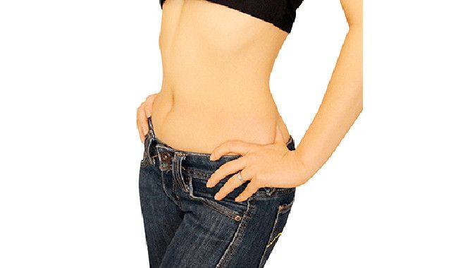 ウエストくびれ