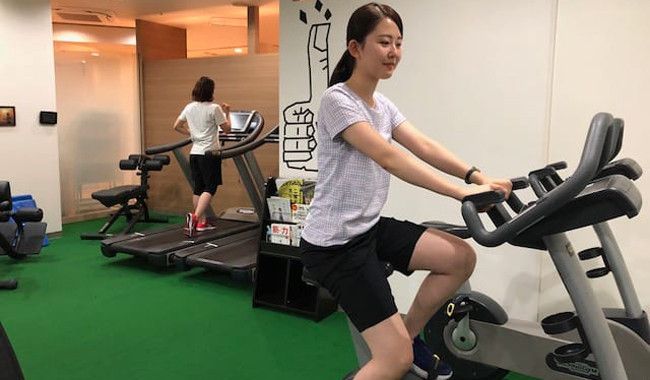 女性専用トレーニングエリア完備！