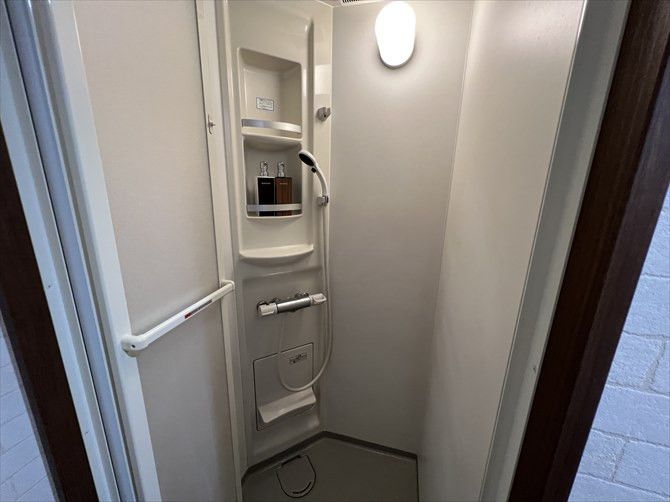 Private Box Fit(プライベートボックスフィット)秋葉原・神田店::施設内にはシャワールームも完備。サッパリと汗を流して帰れるのも嬉しいポイント。