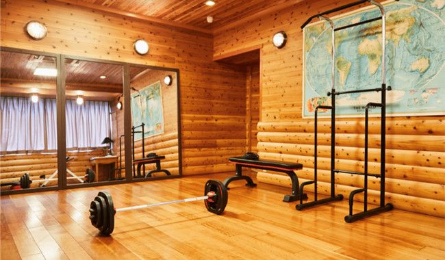 非日常の空間でトレーニングに集中できる！