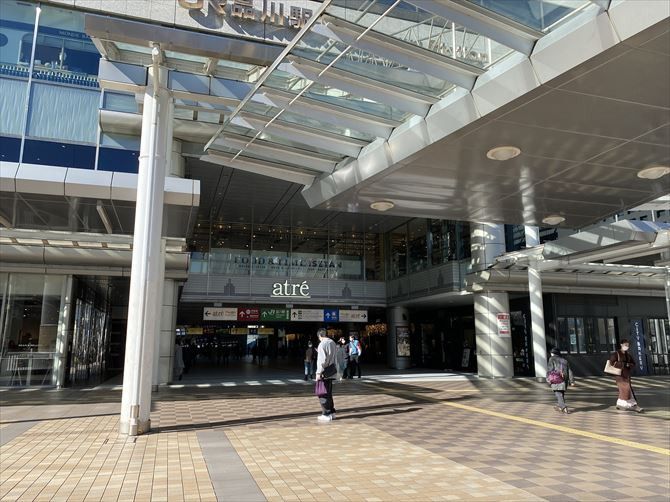 BODY ARCHI（ボディアーキ） 品川港南口店::品川駅に着いたら、新幹線乗り場側にある港南口へ。