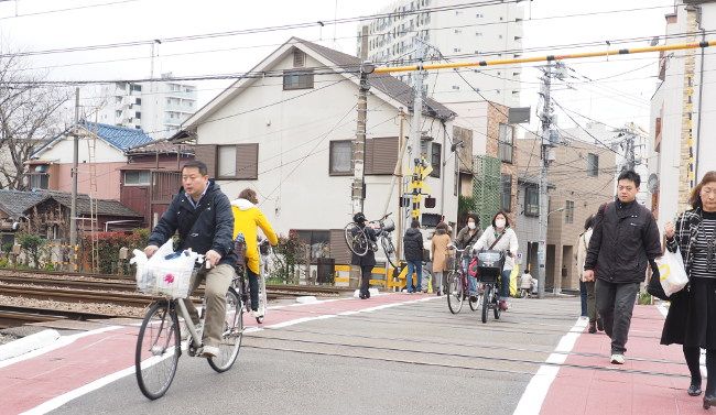 無事に渡れました。


