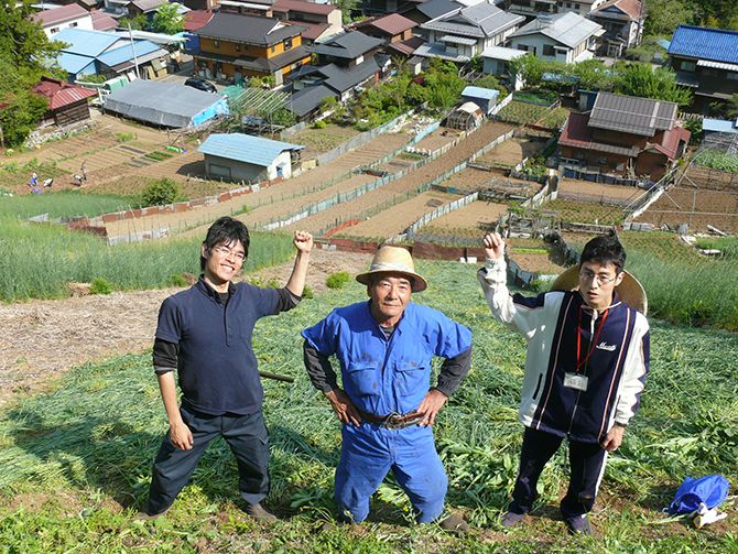 かっこいいおじいちゃん、おばあちゃんがいます