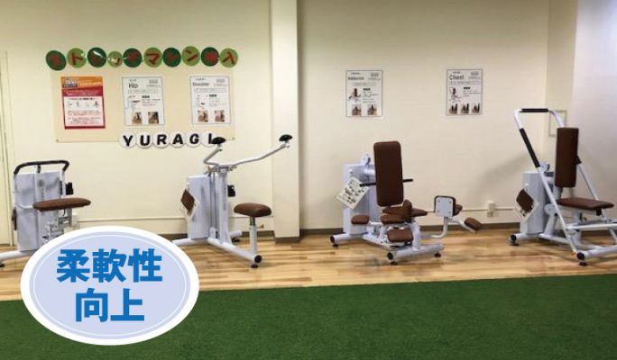 ストレッチマシン『YURAGI』導入!