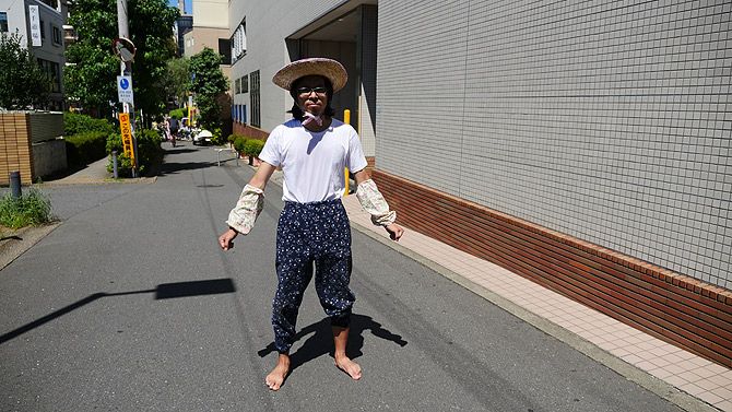 農作業の格好です！