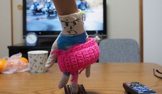 目に気力がみなぎっています。

